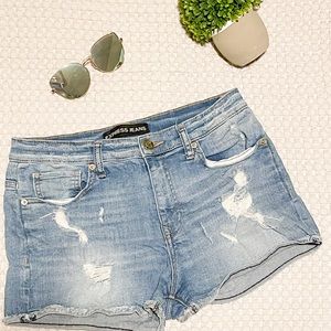 Express Denim Shorts